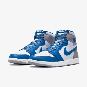 کفش بسکتبال اورحینال برند Nike مدل Air Jordan 1 Retro High Og True Blue W کد DZZ5485-410