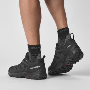کفش کوهنوردی اورجینال مردانه برند Salomon مدل X Ward Leather کد L47182300